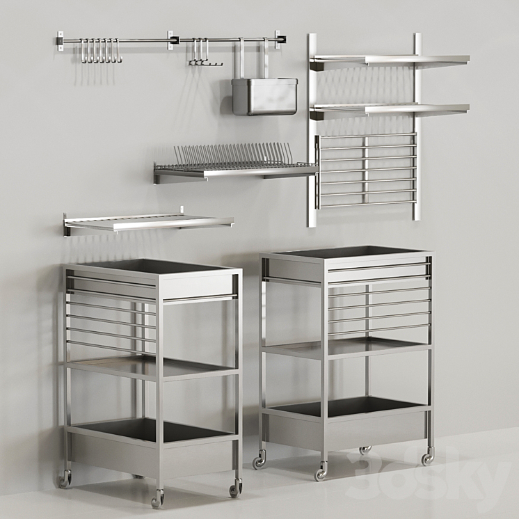 Ikea Kungsfors Series Other kitchen accessories 3D model