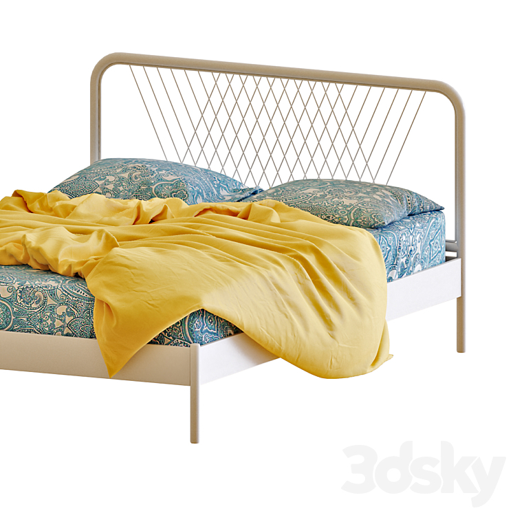 IKEA NESTTUN Bed Bed 3D model