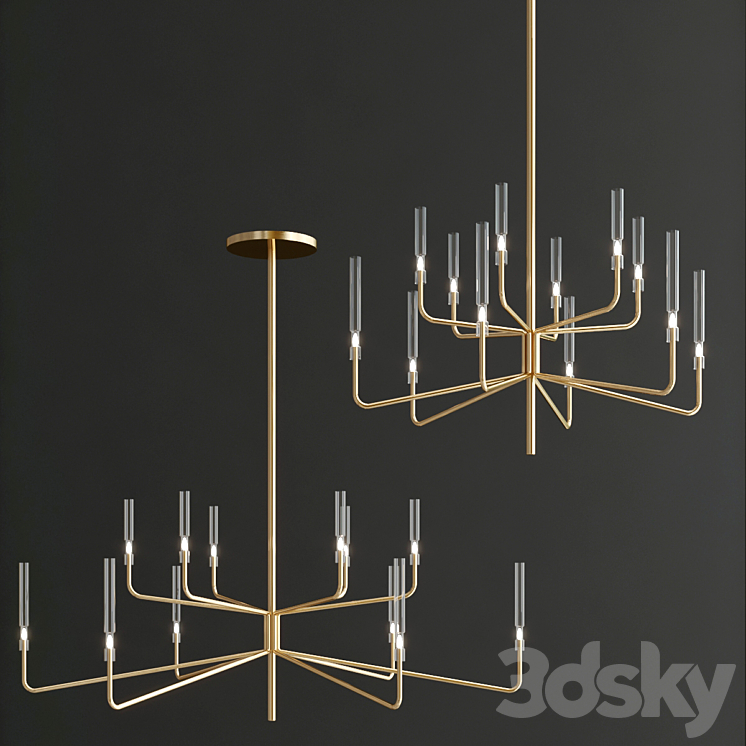 EPSILON - Pendant light - 3D model