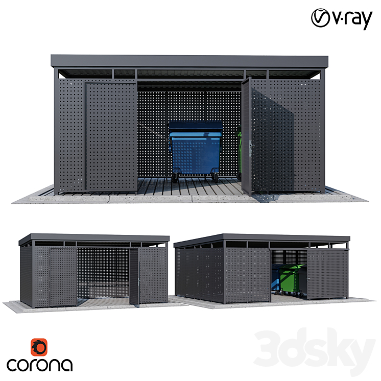 Modular boxes SET1 - Other - 3D model