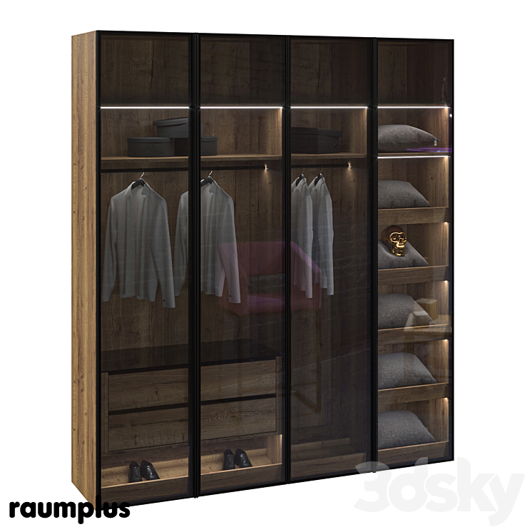 Hinged cabinet with RPE raumplus system - Wardrobe & Display cabinets ...