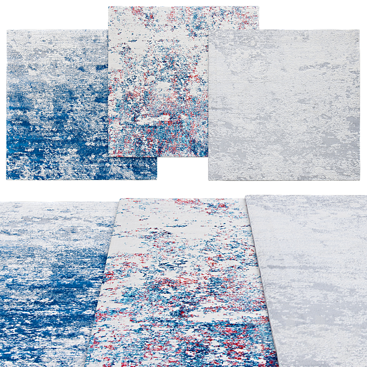 Square rugs | 080 - Carpets - 3D model