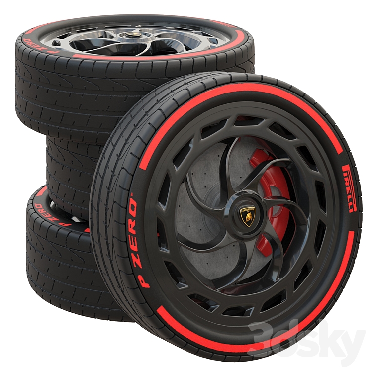 Lamborghini veneno wheels clearance