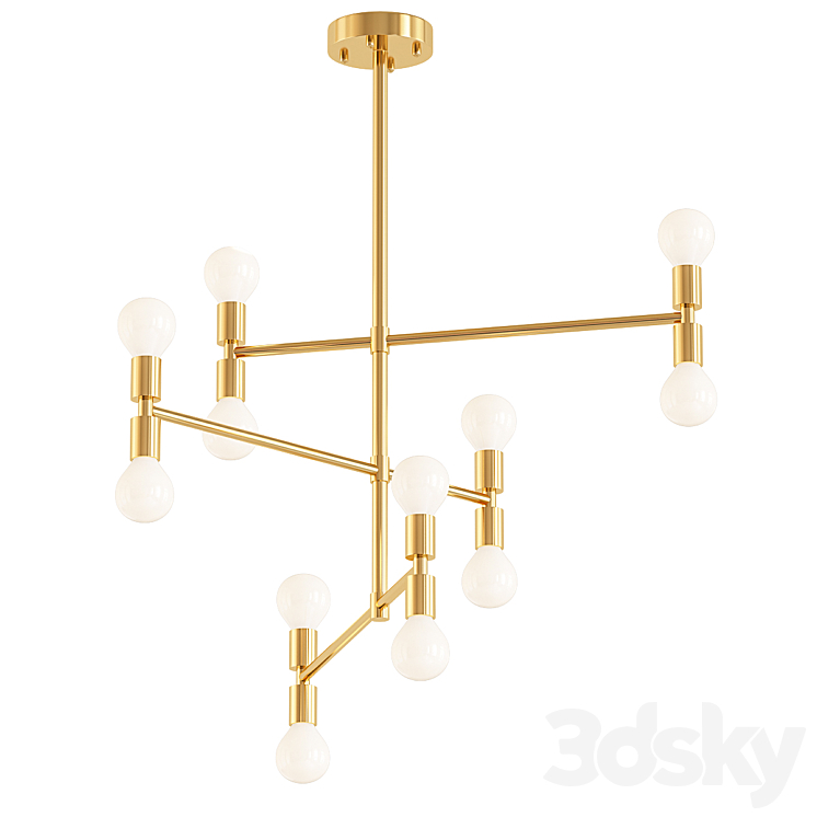 Atomium - Pendant light - 3D model
