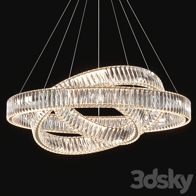Crystal roma - Pendant light - 3D model