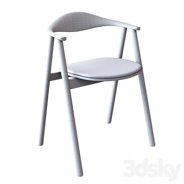 Bolia Swing Dining Chair Chair 3D model