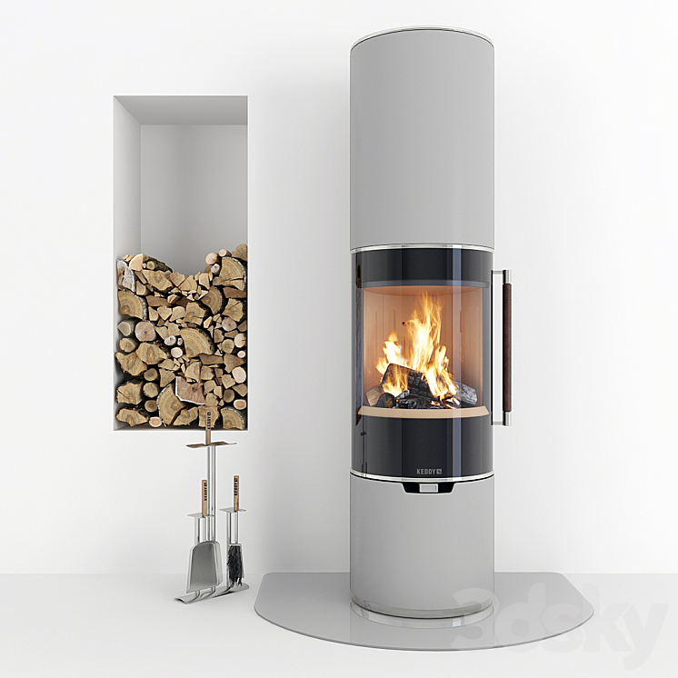 Fireplace - Fireplace - 3D model