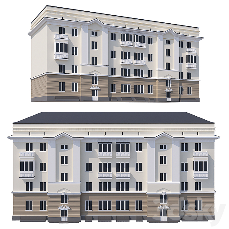 Dom3 Being Built Dom3 - Building - 3D model