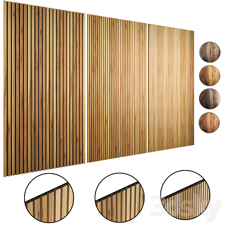 Mdf Rafter MDF RAFTER 3D PANEL - Other decorative objects - 3D model