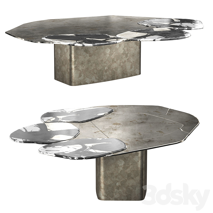 ABSTRACT COFFEE TABLE DC 1716 - Table - 3D model