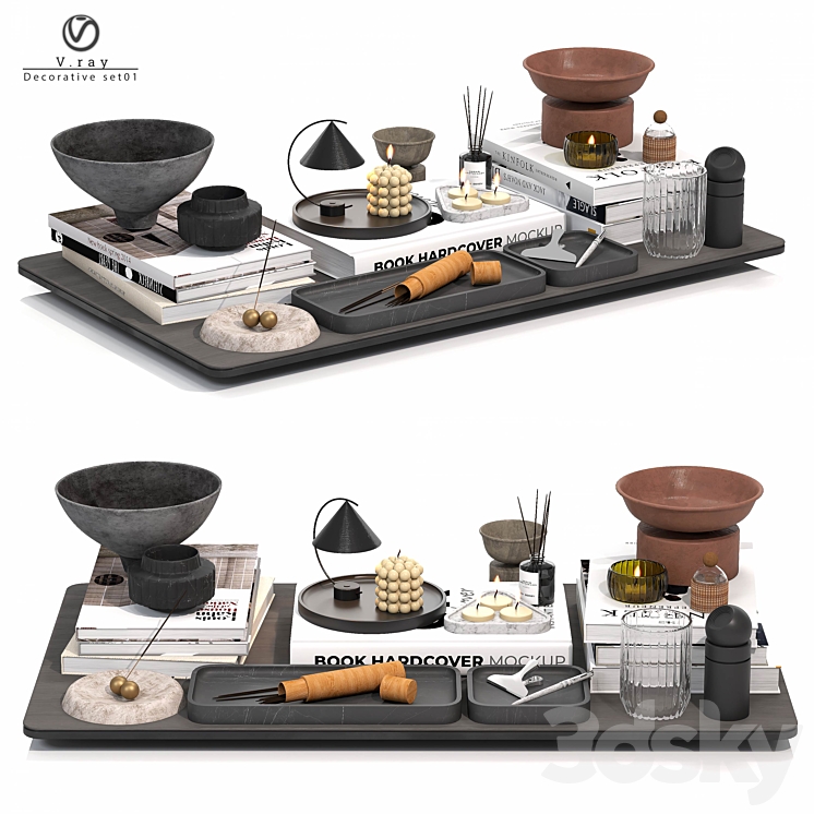 decorative - Decorative set - 3D model