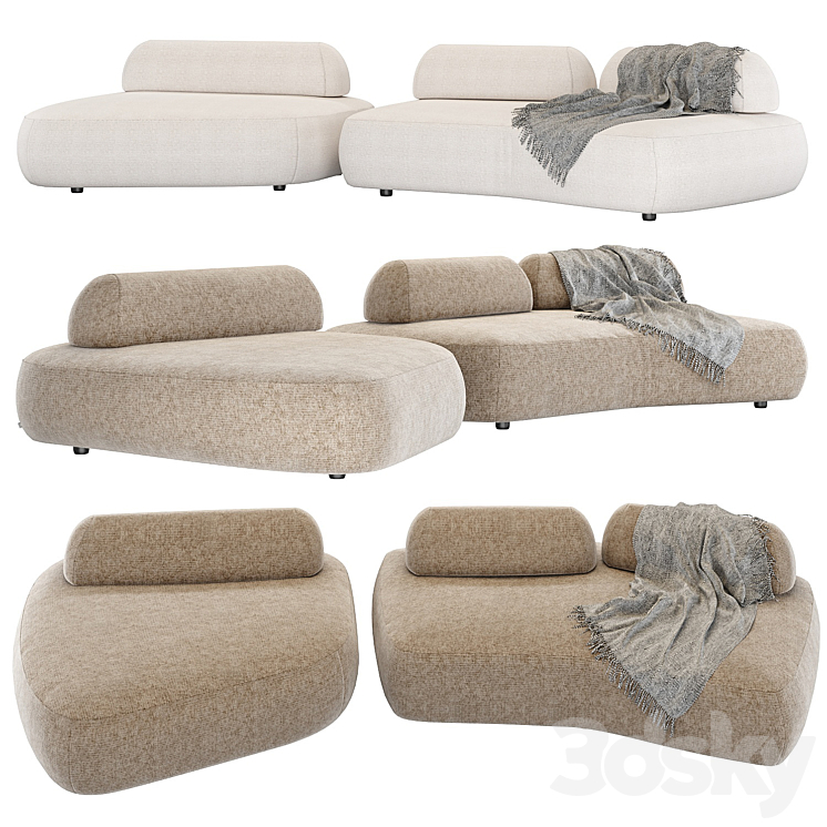 Eichholtz Sofa Residence - Sofa - 3D model