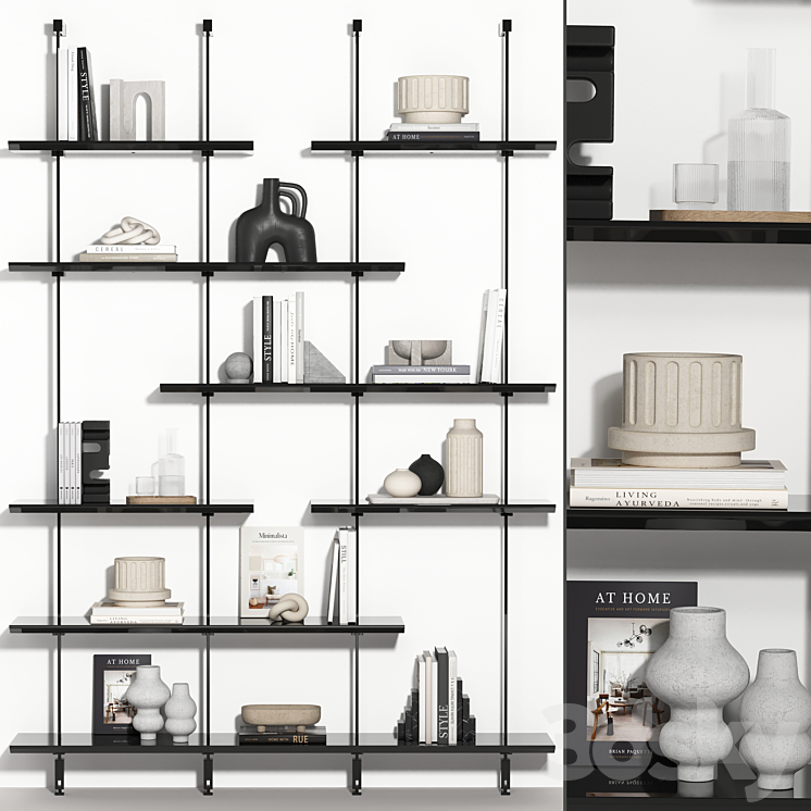 Rack 02 - Decor 34 - Rack - 3D model