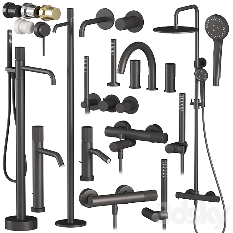 FIMA Carlo Frattini SPILLO TECH faucets and showers - Faucet - 3D model