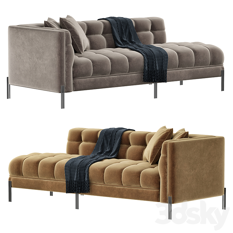 Sienna lounge sofa by EICHHOLTZ - Sofa - 3D model