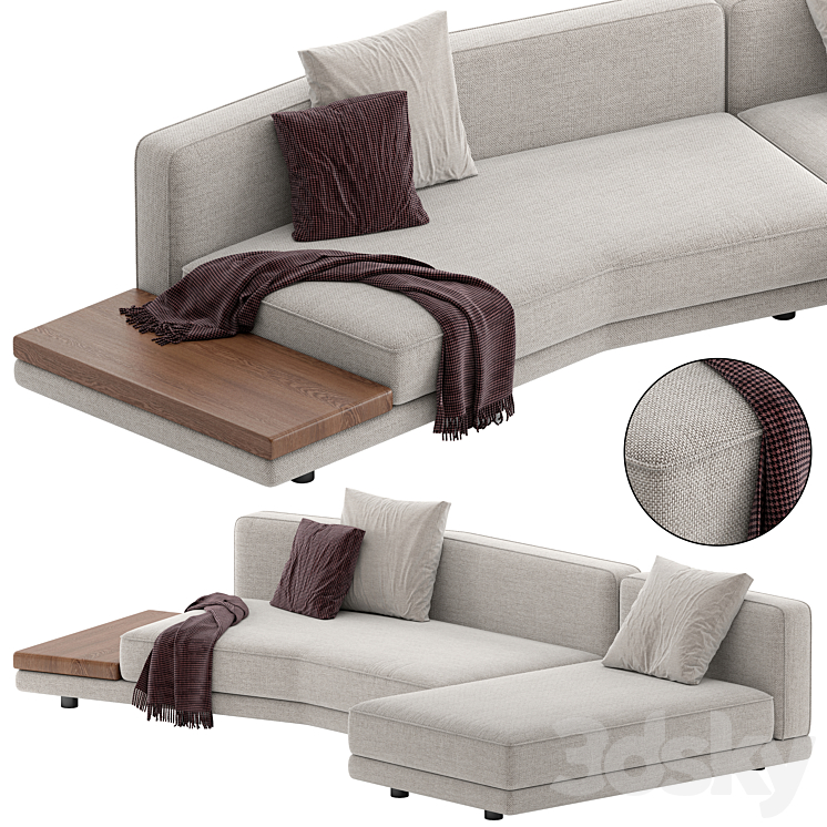 Soft Deep Sofa Clyde In A Minimalist Style From Lavsit Photo Inspiration