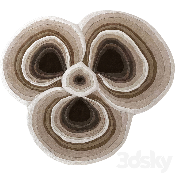 Conveti Rug Confetti Rug - Carpets - 3D model
