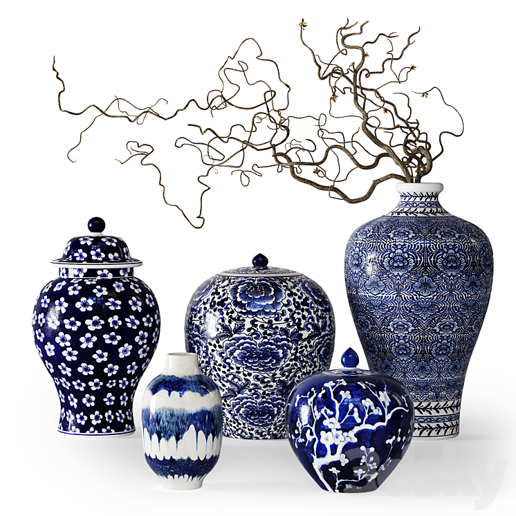 Vases Set 03 - Vase - 3D model