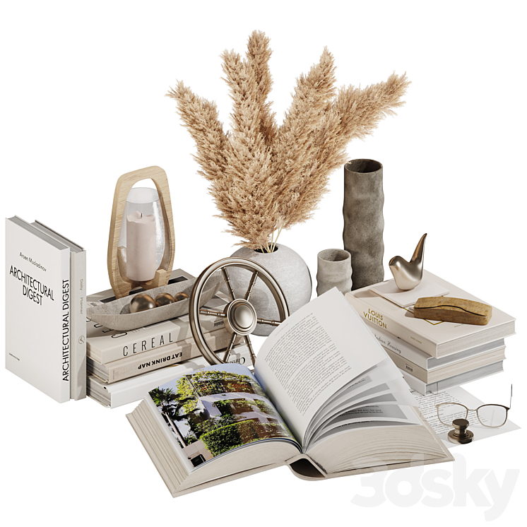 Curated visual reference: Modern And Minimal Decorative Set 03 Decorative Set Photo Inspiration