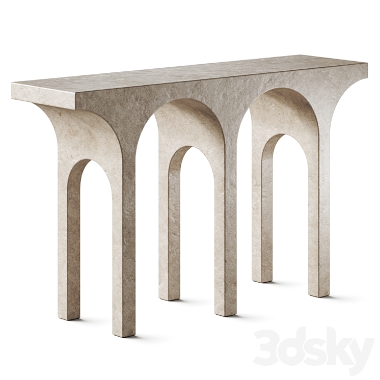 Studiotwentyseven Roman II Console Table - Console - 3D model