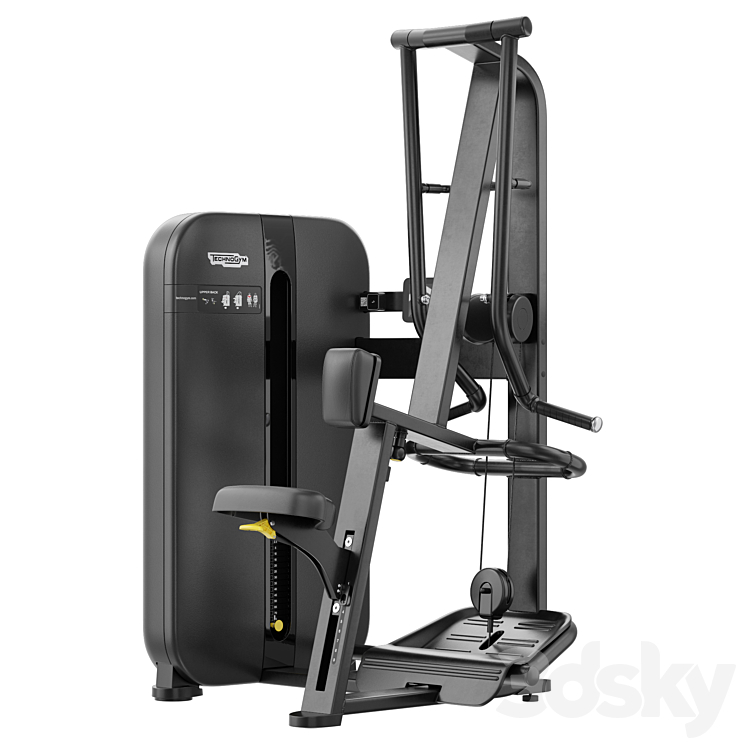 Technogym Artis Rear Delt Row - Sports - 3D model