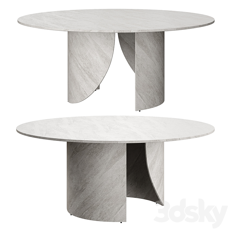 Oliver Dining Table - Table - 3D model