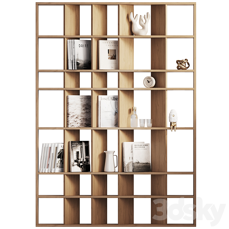 Yaratam 45 Bookcase - Rack - 3D model