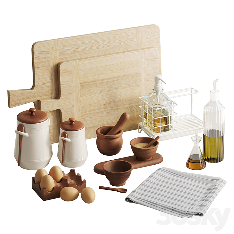 figurines kitchen accessories at frances goss blog... Zara Home Kitchen Decor - Other kitchen accessories - 3D model