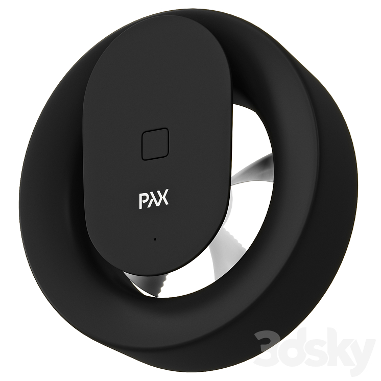 PAX Norte Black Overhead Fan - Other decorative objects - 3D model