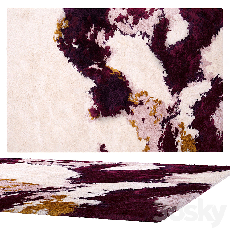 Ted Story Rug Ted rug by Rug'Society - Carpets - 3D model