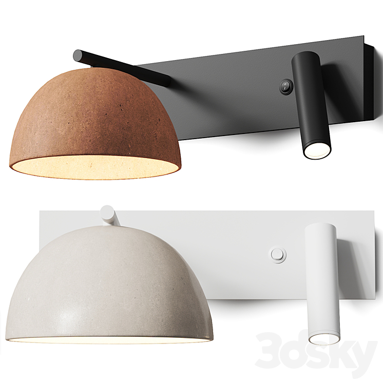 Absis A Lector Luxcambra Adjustable Wall Lamp - Wall light - 3D model
