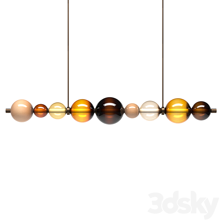 Holly Hunt Céleste H Chandelier - Pendant light - 3D model