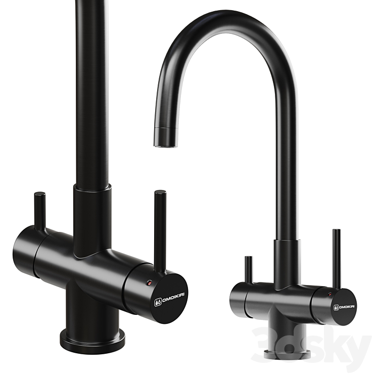 Omoikiri Akita. Kitchen faucet - Faucet - 3D model