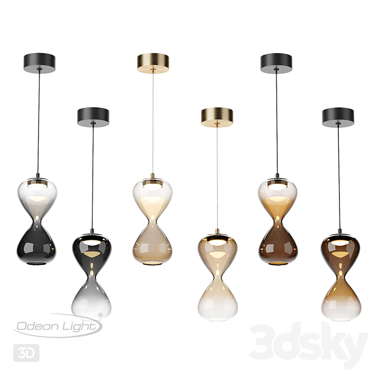 ODEON LIGHT GLOSS - Pendant light - 3D model