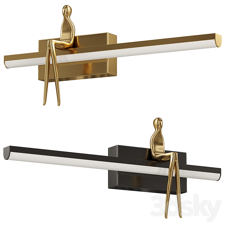 Hausärztliche Praxis - Ortrud Barnautzki + Ludmilla Klingmann Ortrud by Light Room - Wall light - 3D model