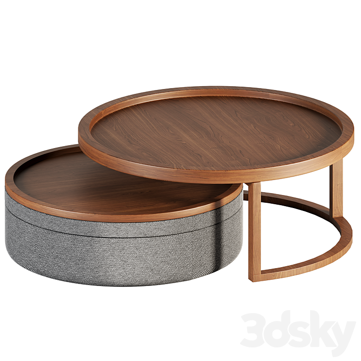 Scandinavian Modern Minimalist Round Coffee Table Reference: Scandinavian Modern And Minimalist Round Coffee Table Minimalist