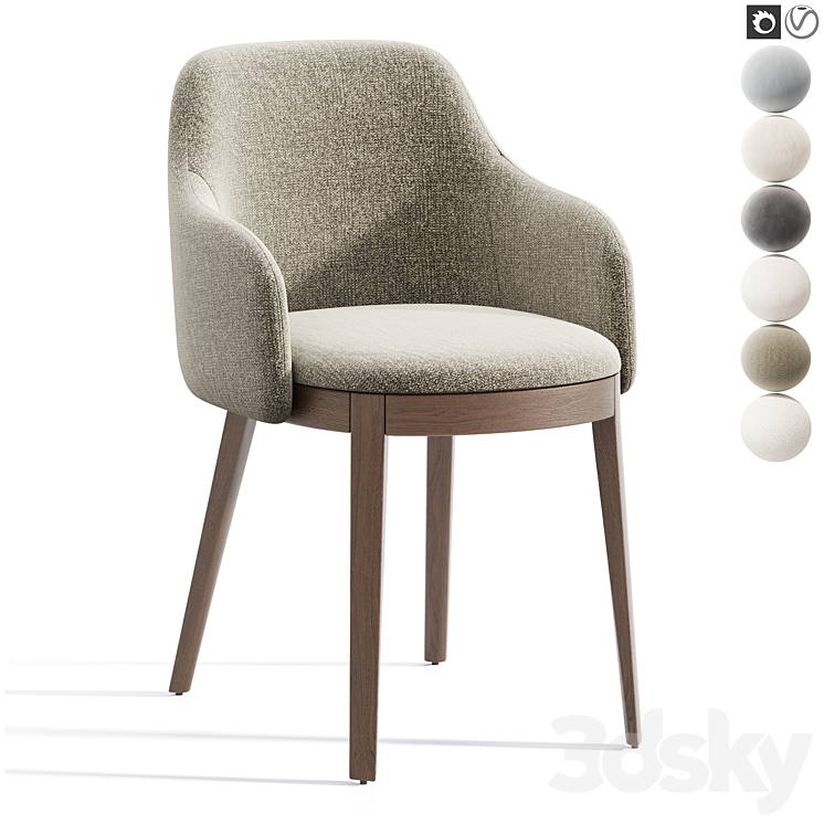 ADeL Chair By Calligaris - Chair - 3D model