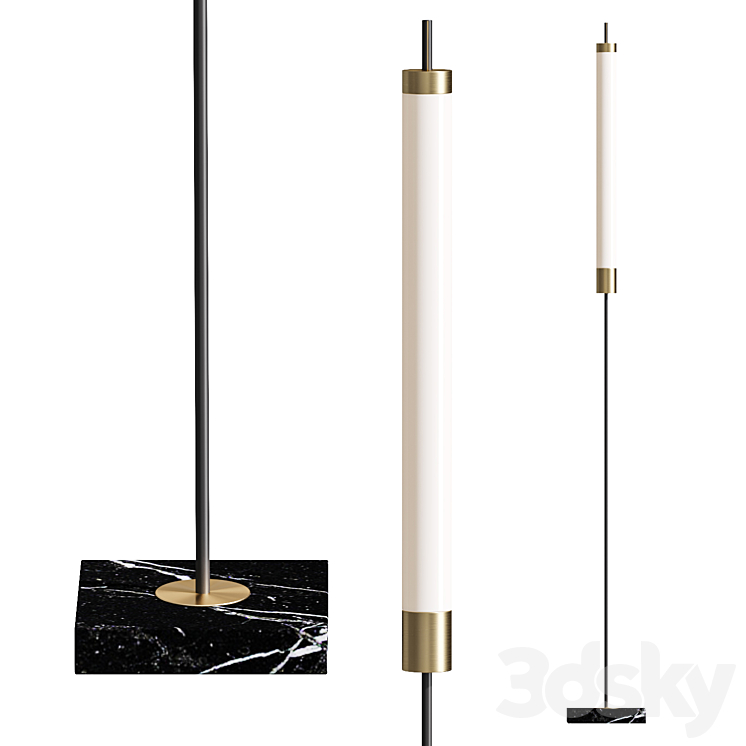 Piper LED Floor Lamp - Floor lamp - 3D model