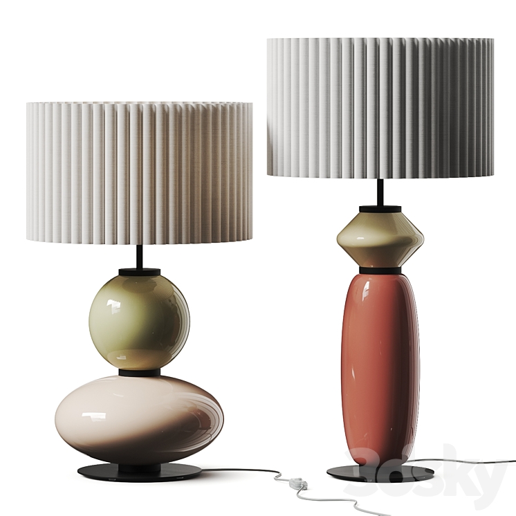 Lamp Papi Aromas del Campo Mapi & Papi Table Lamps - Table lamp - 3D model