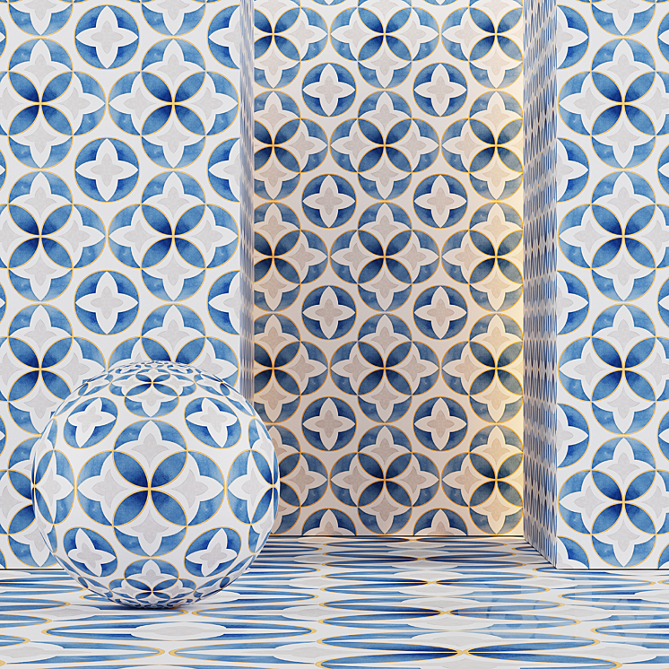 Ceramic tiles 02 - Tile - 3D model