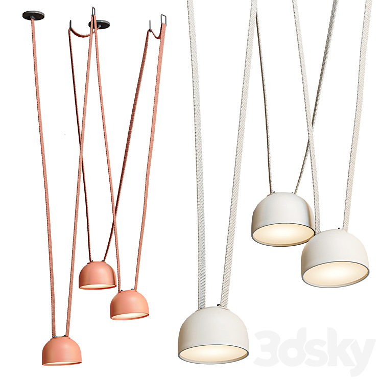 Plus Minus Pendant Lamp - Pendant light - 3D model
