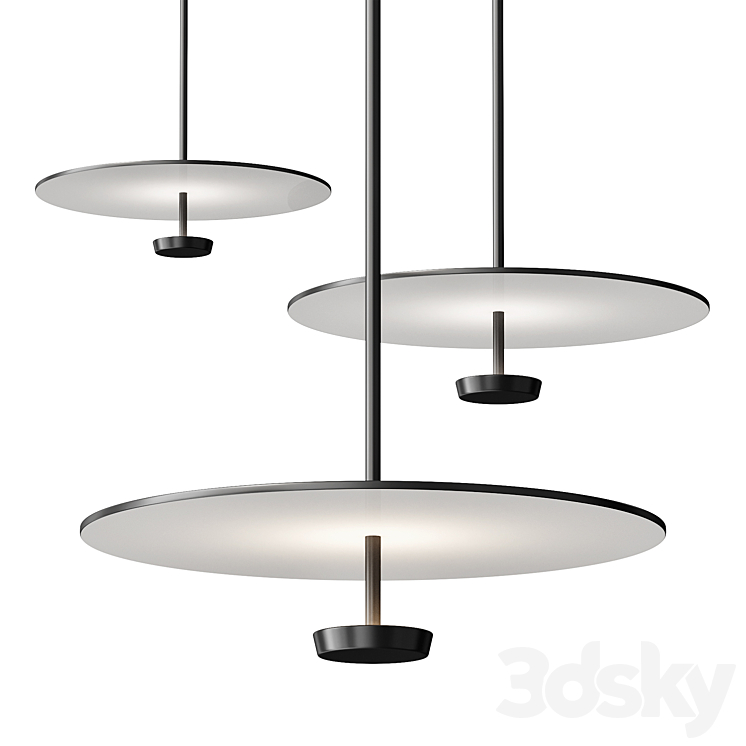 Vibia-Flat - Pendant light - 3D model