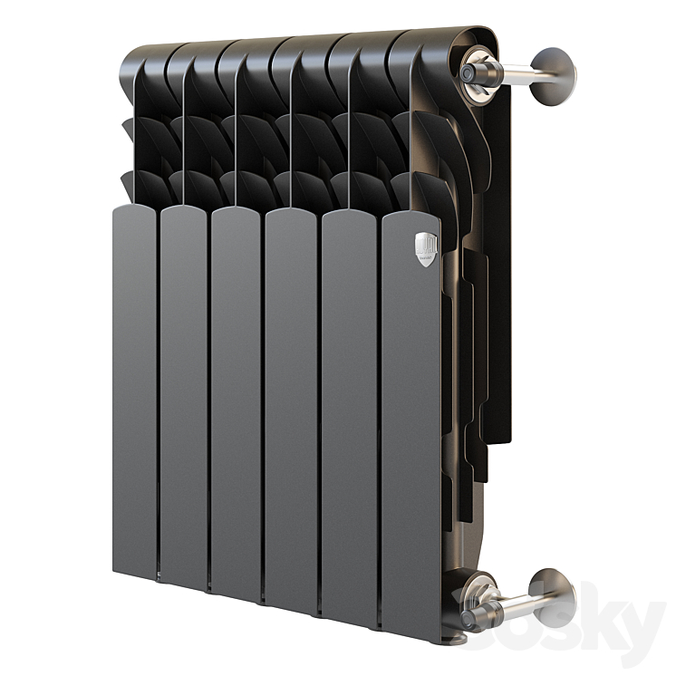 Royal Radiator Heating radiator Royal Thermo Revolution 350 - Radiator - 3D model
