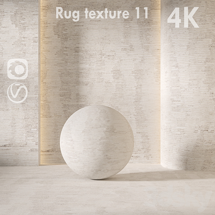 Rug Texture 4K 11 - Rug - 3D model