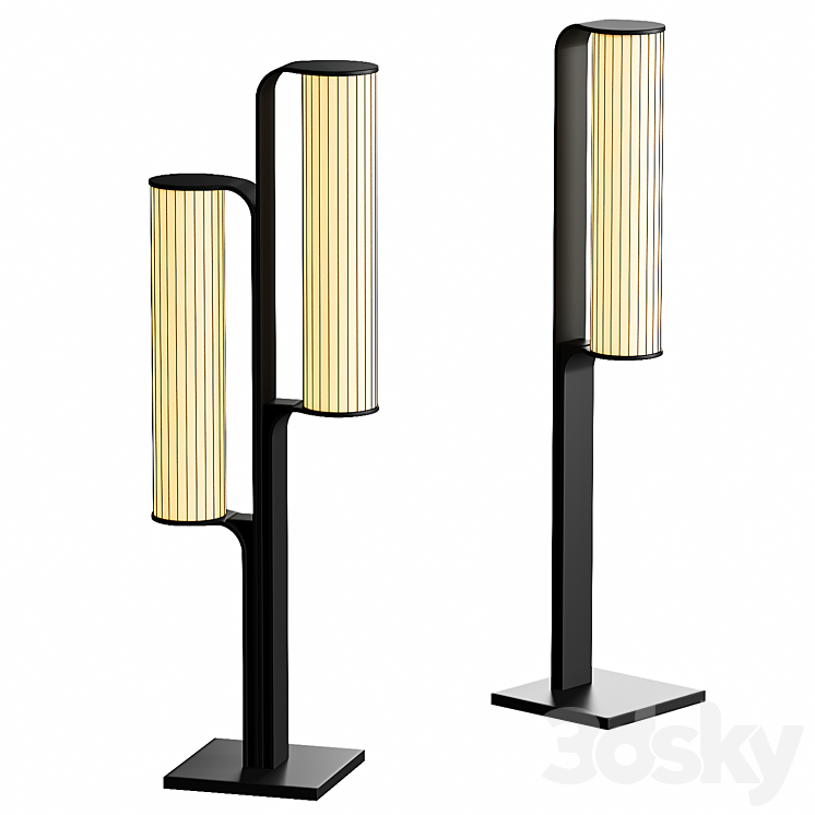 Vibia Class Outdoor Mini Floor Lamps - Street lighting - 3D model