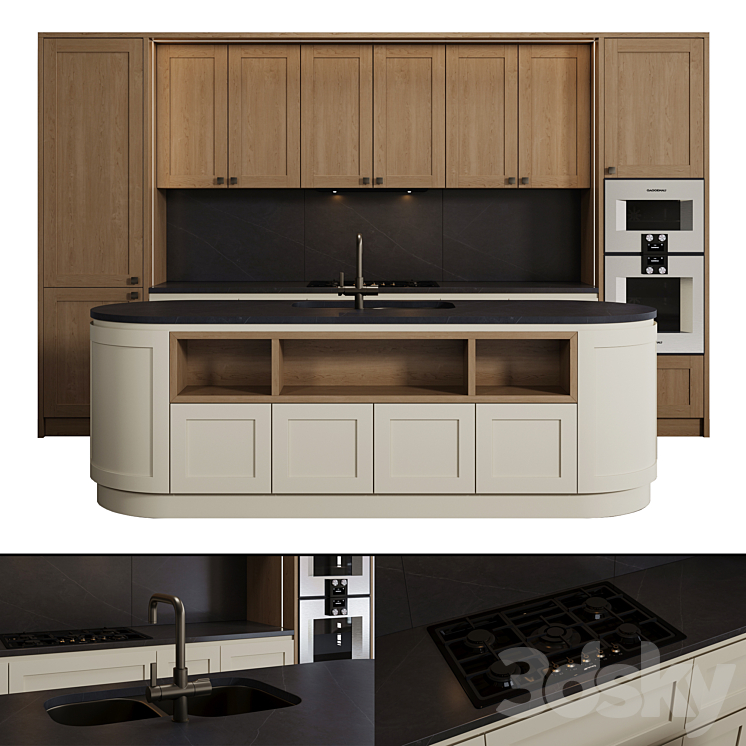 kitchen 033 - Kitchen - 3D model