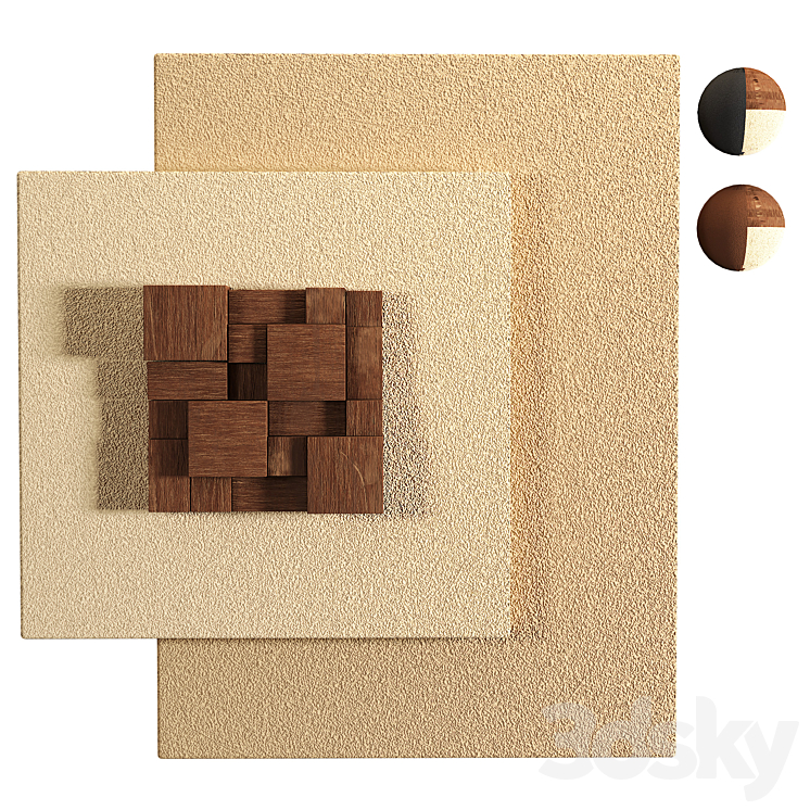 Decorative Cube Texturing photo