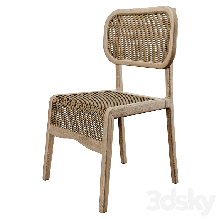 Rattan Chair - Chair - 3D model