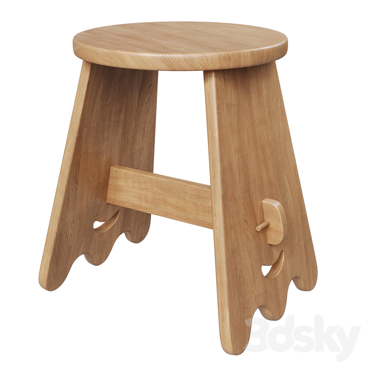 Senja Side Table by Hati Home - Table - 3D model
