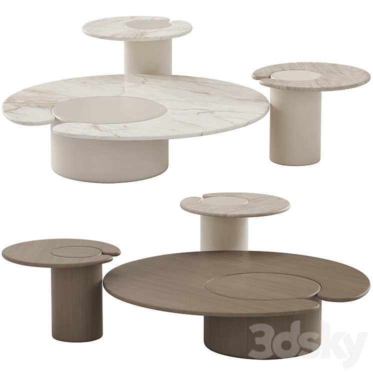 Leni Small table - Table - 3D model